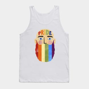 Pride Beard Tank Top